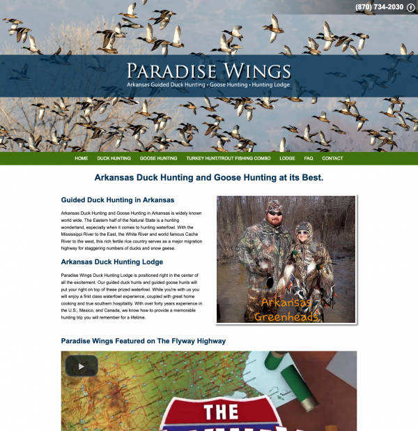 Paradise Wings Guide Service title=